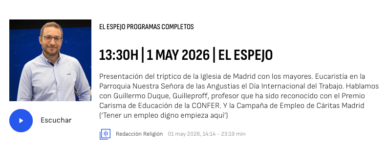 EL ESPEJO | 13:30H | 1 MAY 2026 